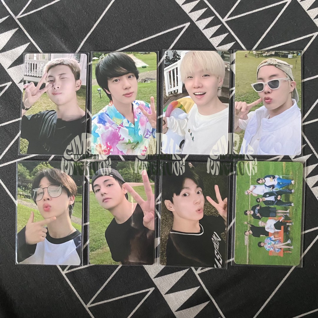 BTS IN THE SOOP 2 Early Bird Gift General photocard set only + PVC