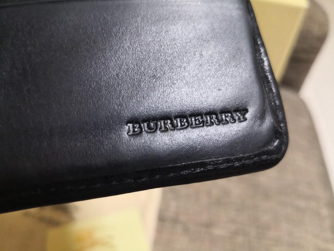 Burberry wallet authenticity check outlet