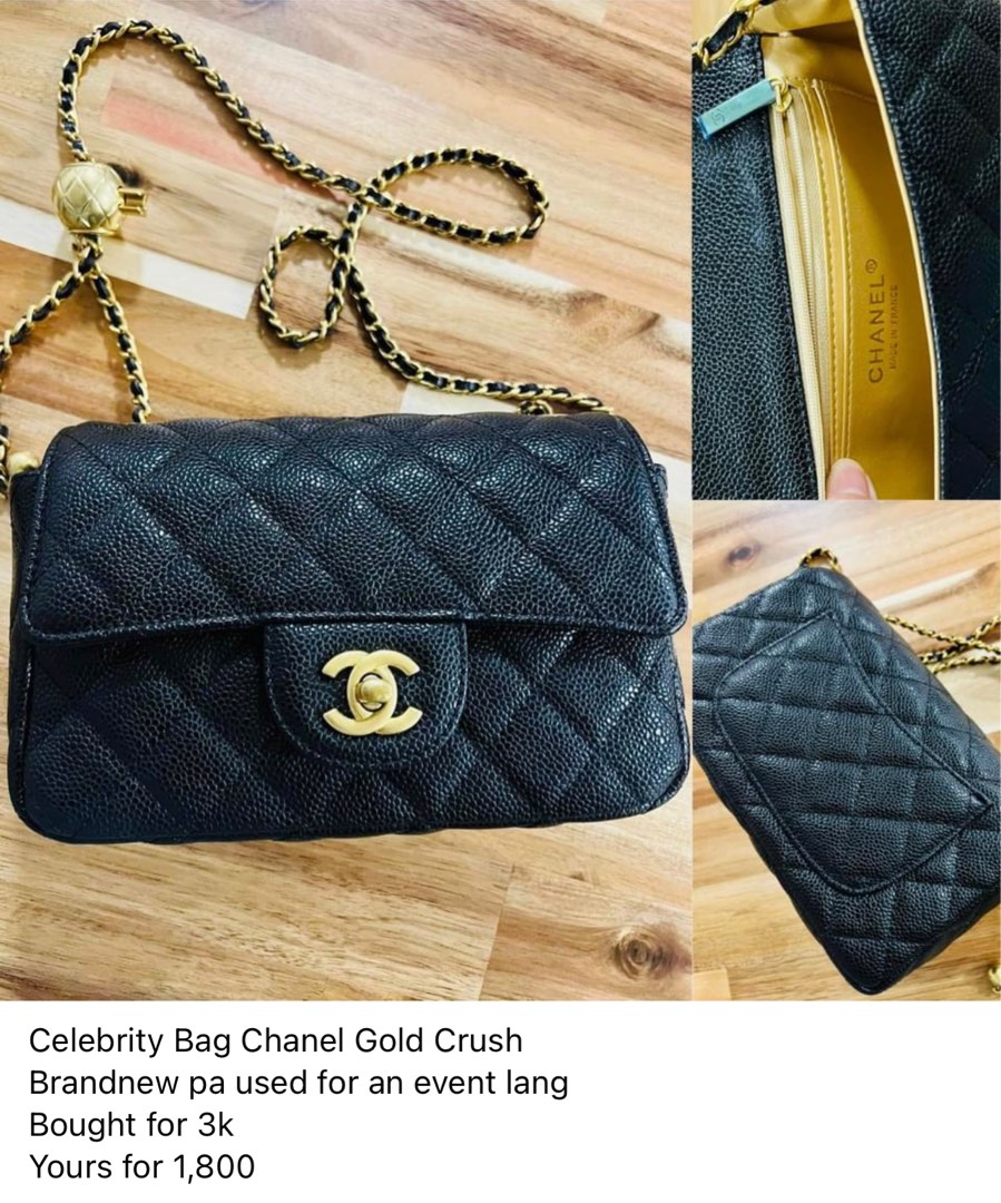 Chanel gold crush bag Clearance
