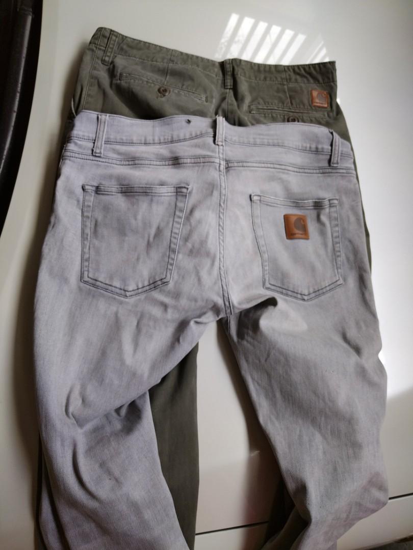 Carhartt skinny jeans Men s Fashion Bottoms Jeans on Carousell