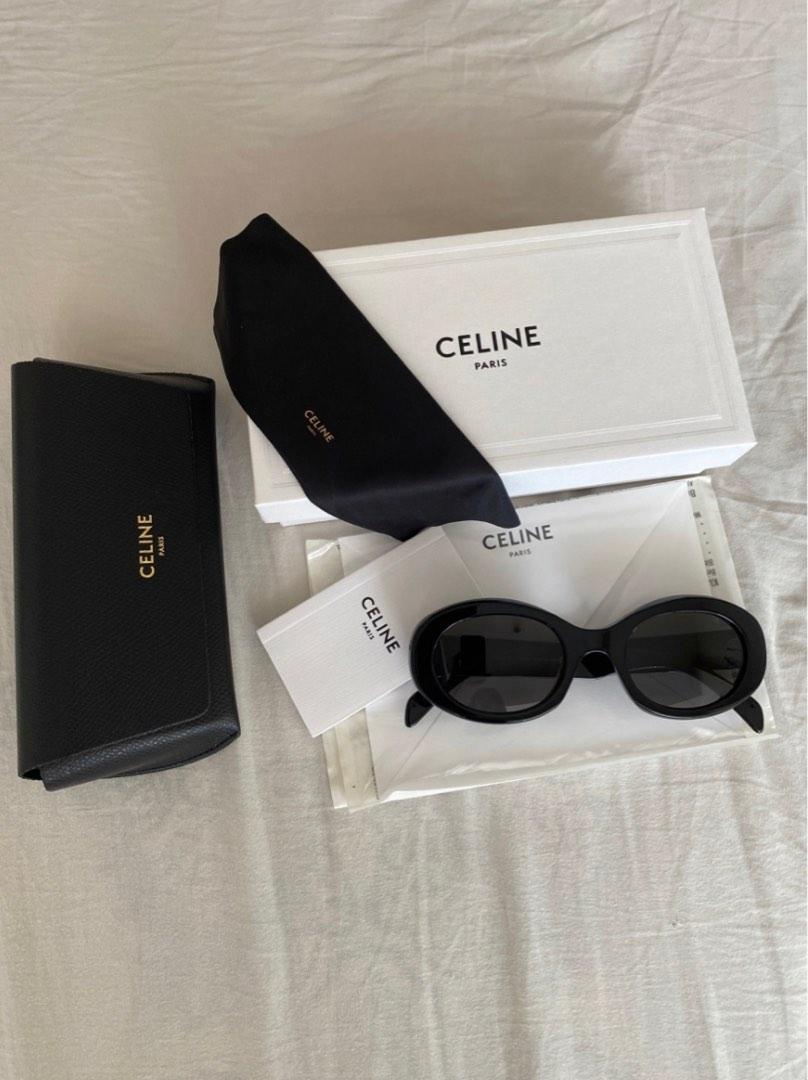 Celine - Triomphe 01 in Acetate sunglasses (Black) / Brand new not worn ...