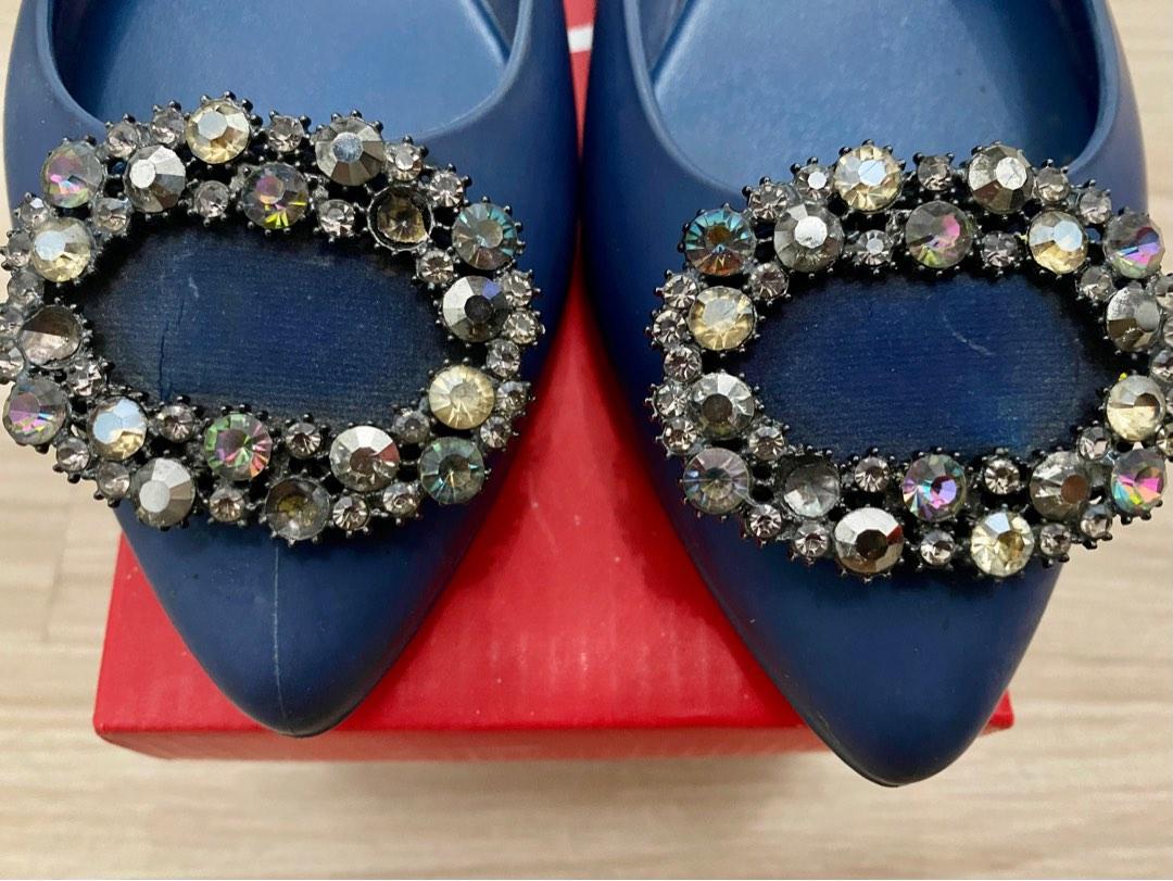 Celine Doll Shoes Blue, Women's Fashion, Footwear, Flats & Sandals on