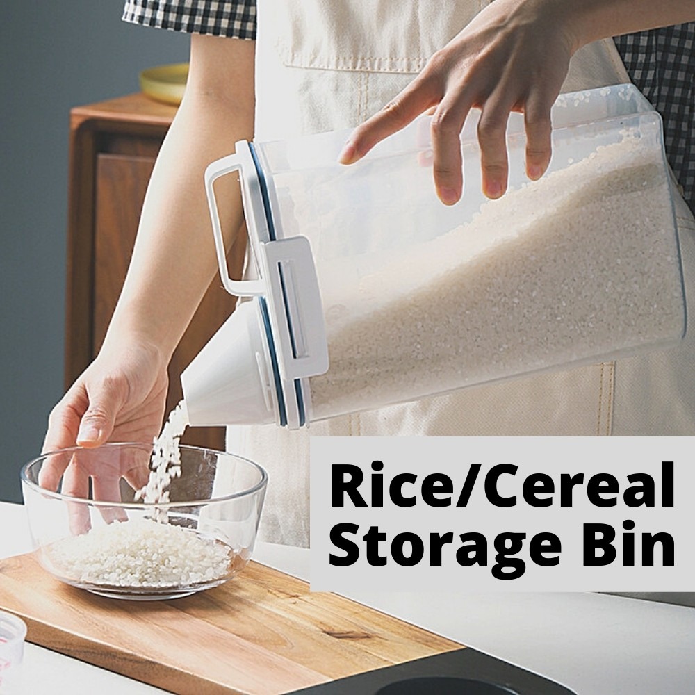 Cereal Storeage Container/Rice Storage Container/Dispenser Airtight ...