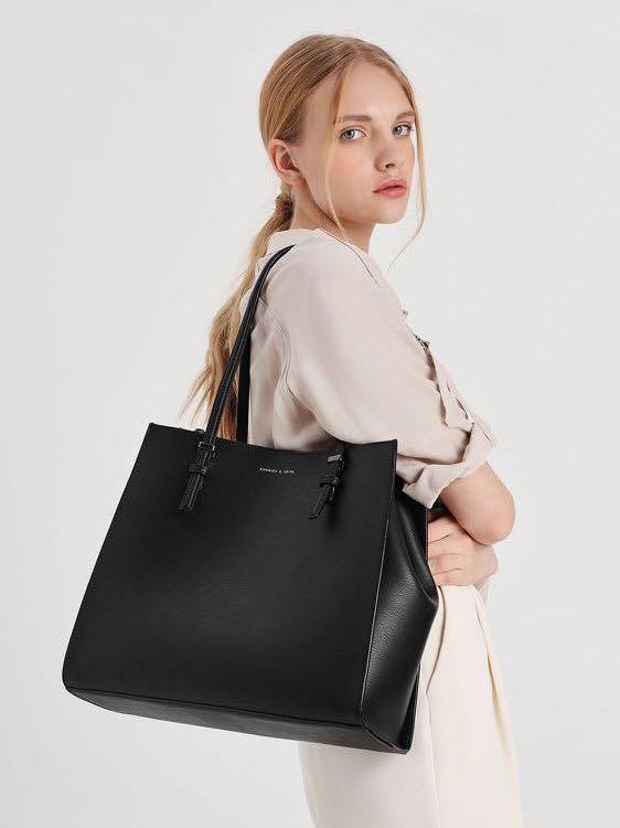 Tote bag store charles n keith