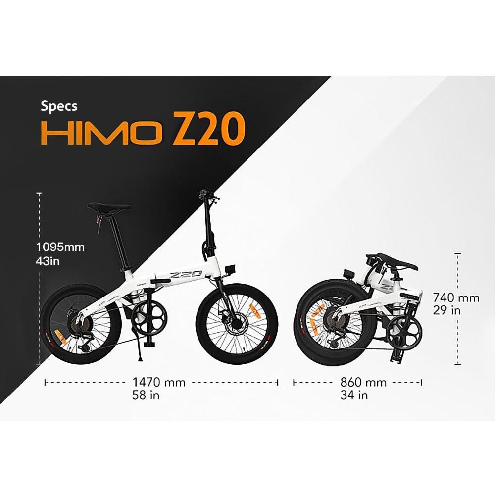 Check out Ready Stock Xiaomi HIMO Z20 Foldable Electric Bike