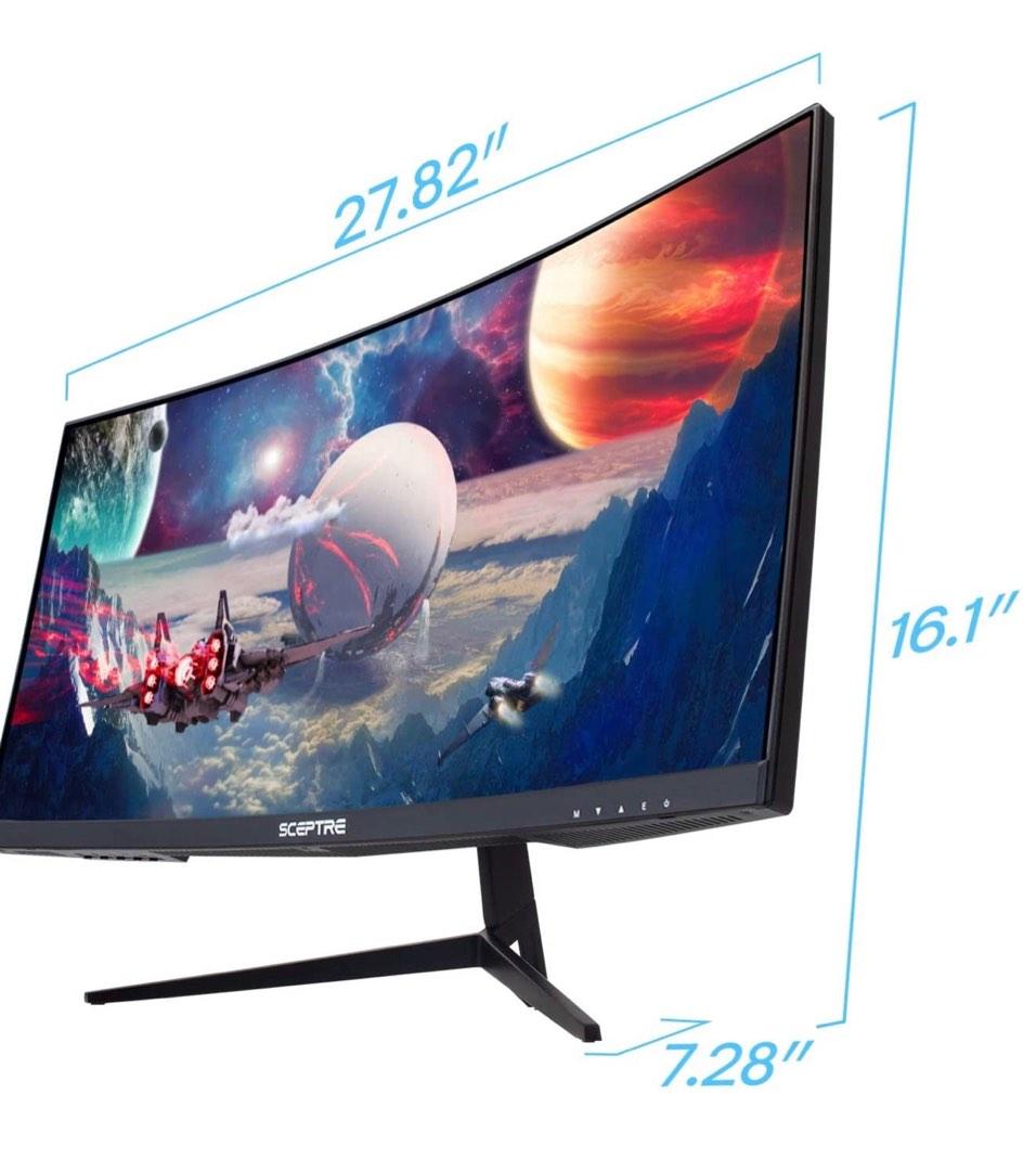 CLEARANCE SALE! Sceptre 30inch Curved Gaming Monitor 2560x1080 Ultra