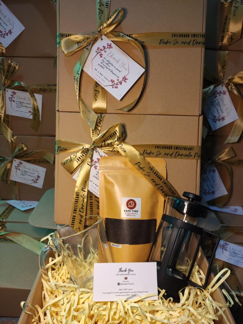 COFFEE GIFT SOUVENIRS GIVEAWAYS, Food & Drinks, Gift Baskets