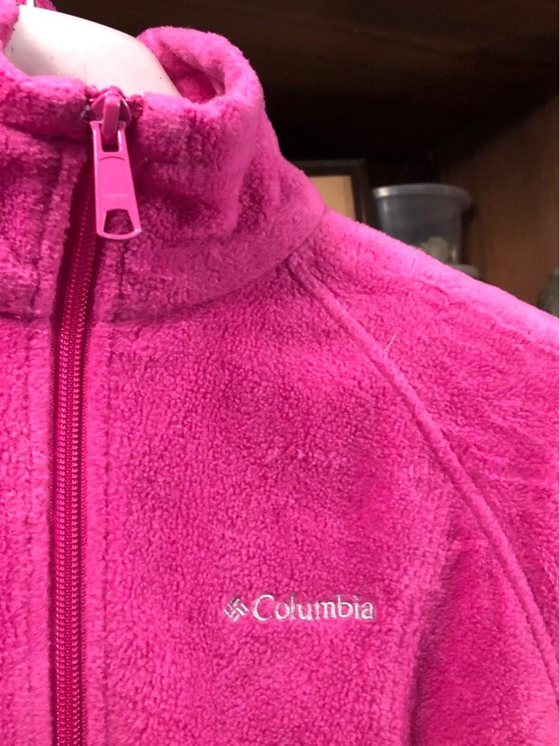 Columbia three lakes shop hooded long fleece jacket