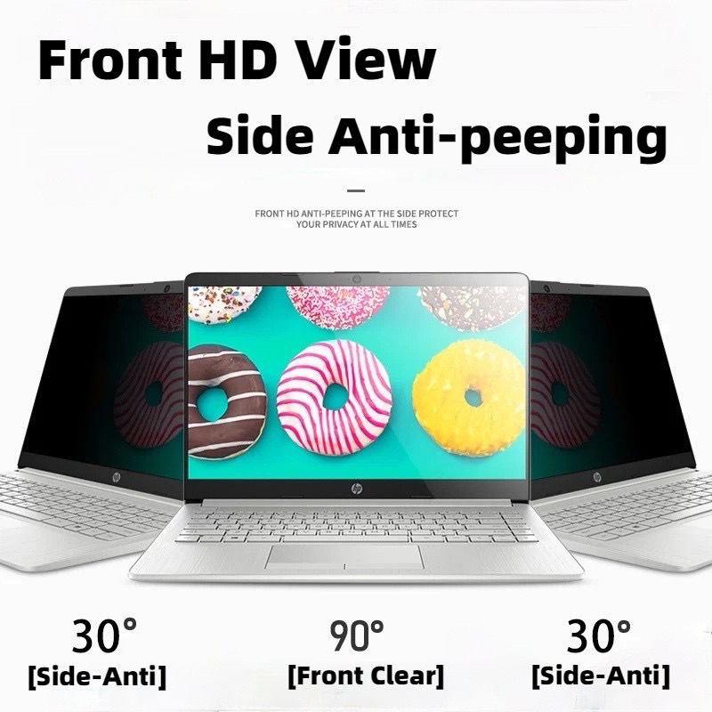 Computer Privacy Filter Screen Protector (Category: Monitor Screens) located in Singapore. Submitted by protein23 (Listing ID 1184863312, Image 2). Description: Description - Size: 27” (16:9) 597*337mm - Color: light black (variable parameter) - Material: Privacy protection film - Film sticker characteristics: Grit - Packing Included: 1X Privacy protection film 1X Clean cloth 1x removable stickers package —————Features————— - Effective privacy pr