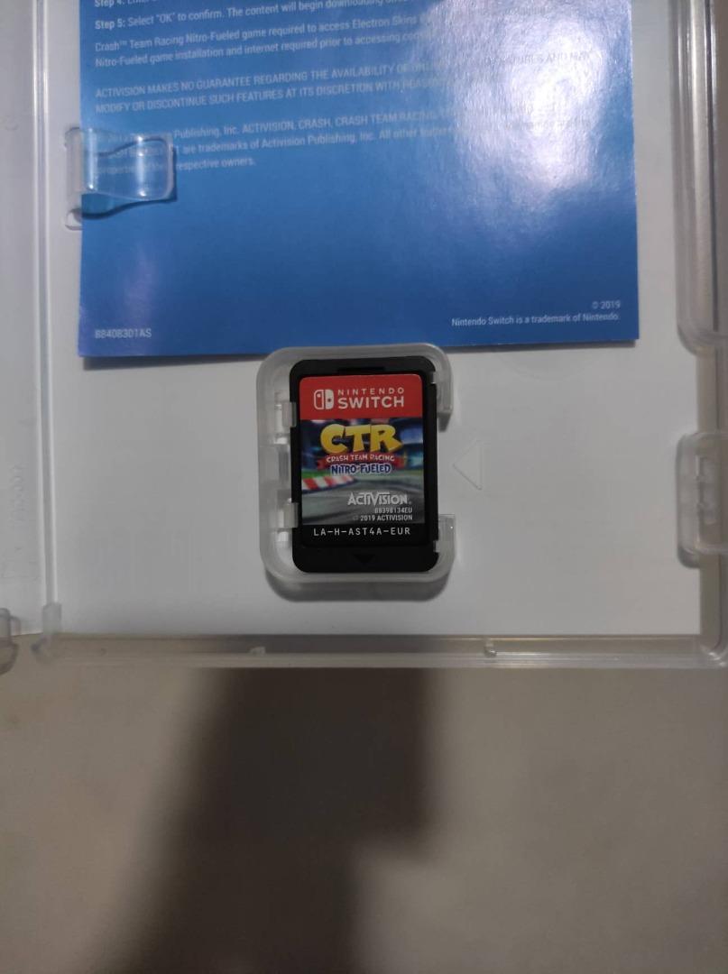 Crash Bandicoot Crash Team Racing Nintendo Switch, Video Gaming, Video ...