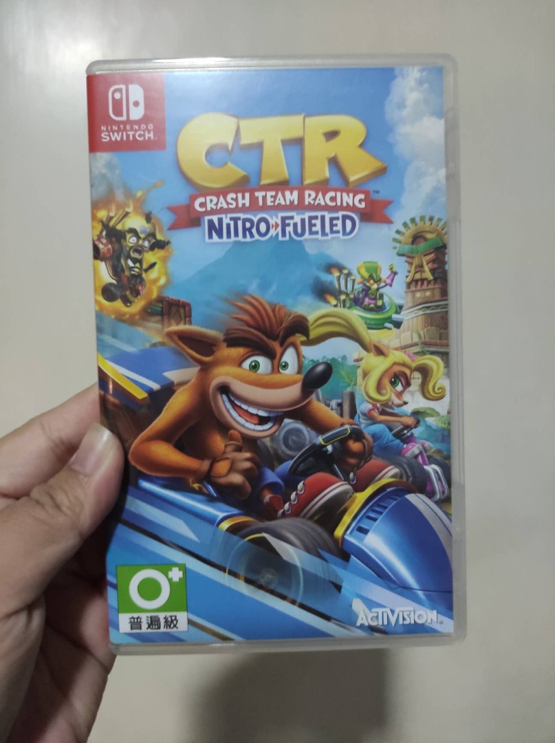 Crash Bandicoot Crash Team Racing Nintendo Switch, Video Gaming, Video ...