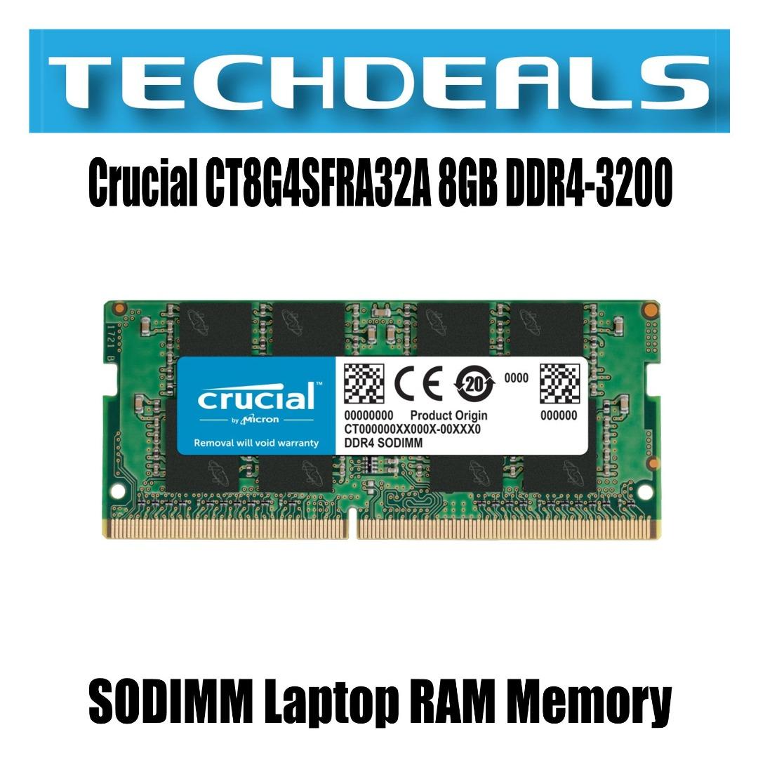 Crucial 8GB DDR4-3200 SODIMM