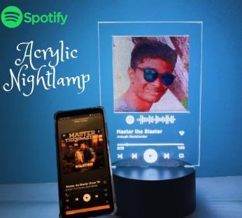 Customized outlet night lamp