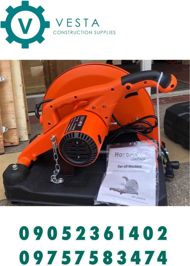 Cut off Machine (Category: Construction Tools & Equipment) located in Manila. Submitted by cathvesta_sales (Listing ID 1184871673, Image 1). Description: Cut off Machine 🚚 OPEN FOR DELIVERY!! FOR FASTER TRANSACTIONS PLS CONTACT: 📞0905-236-1402 📞0975-758-3474 📞0905-236-1402 (VIBER NUMBER) Look for Cath .