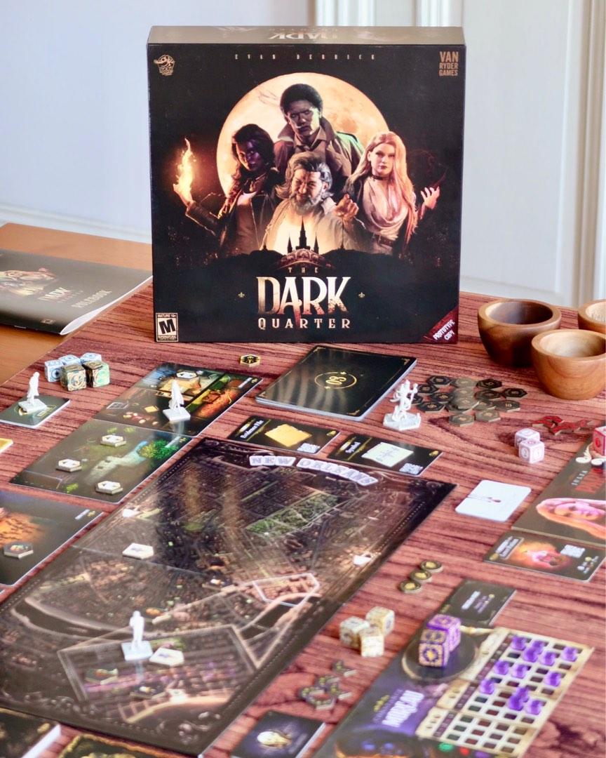 Dark Quarter all in pre order Kickstarter Boardgame, Hobbies & Toys