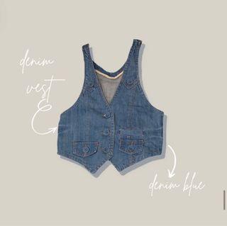 Denim vest