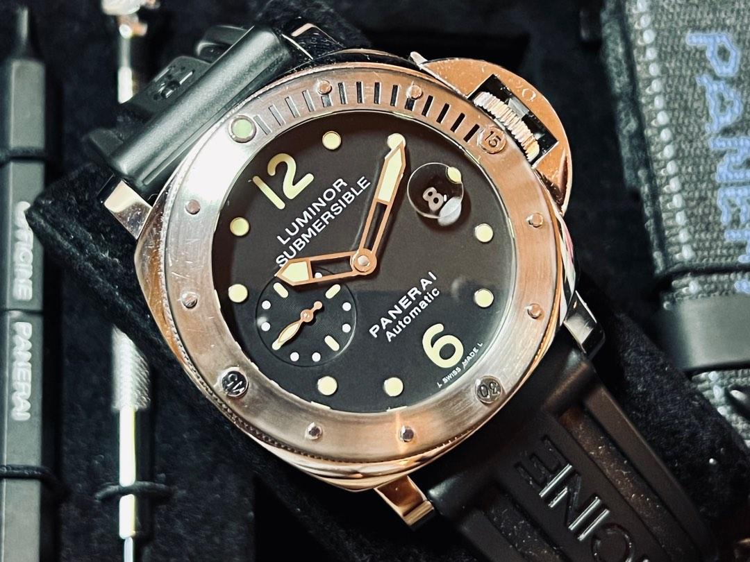 Discontinued Panerai Luminor Submersible PAM 24 R Series