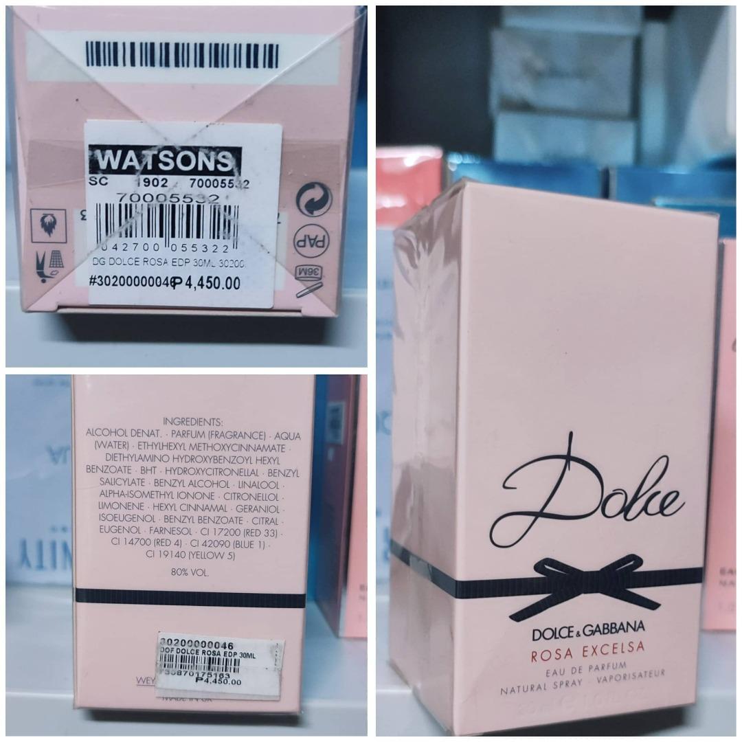 Dolce rosa best sale excelsa 30ml