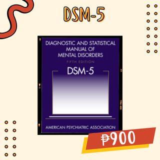 DSM-5 - 5th edition
