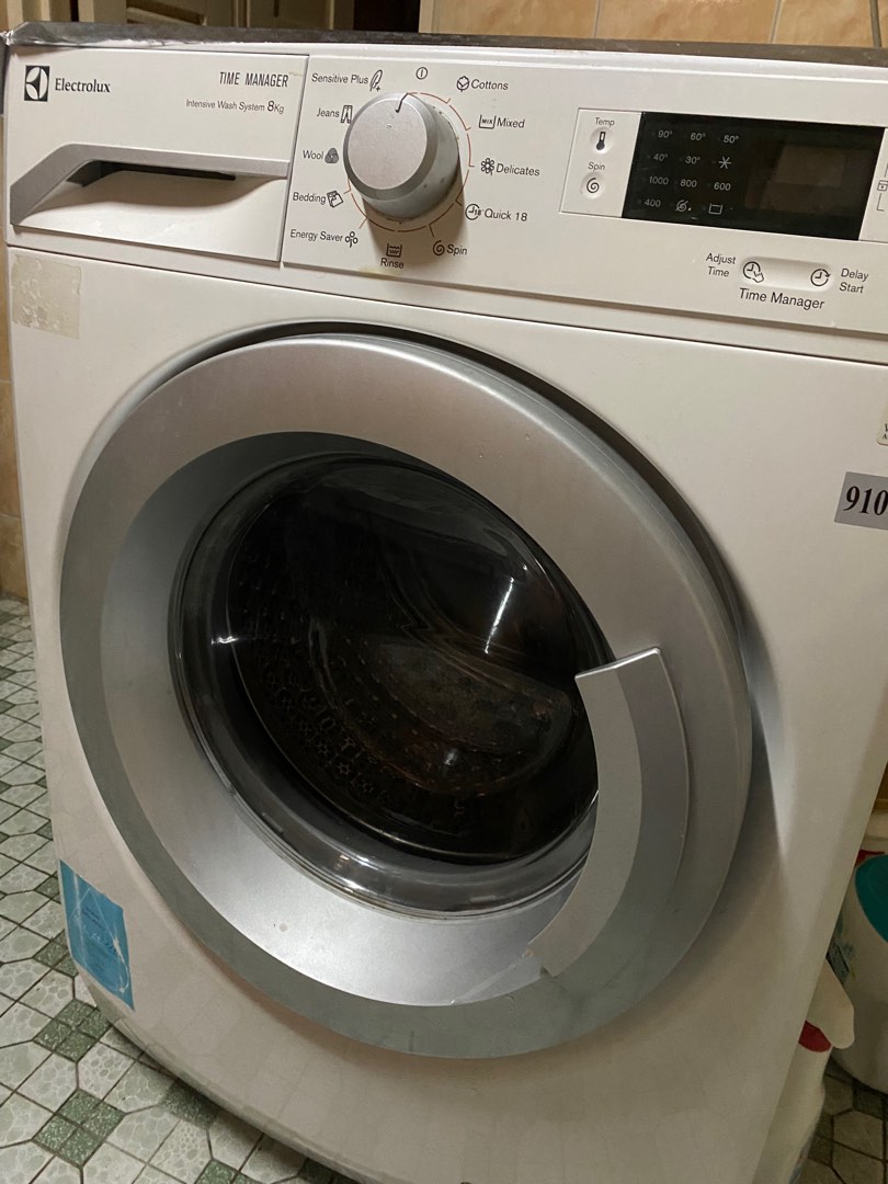 Electrolux Front Load Washer EWF10842 8kg, TV & Home Appliances