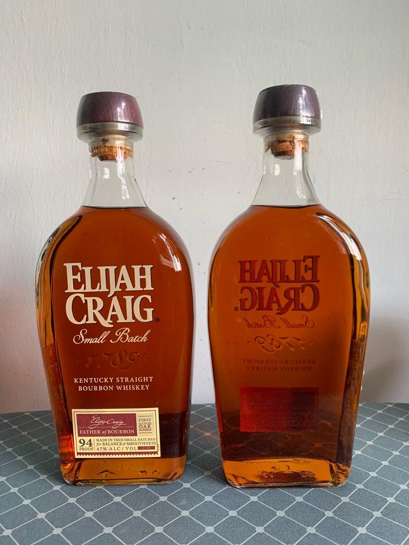 Elijah Craig / Bourbon / Whiskey, Food & Drinks, Alcoholic Beverages on