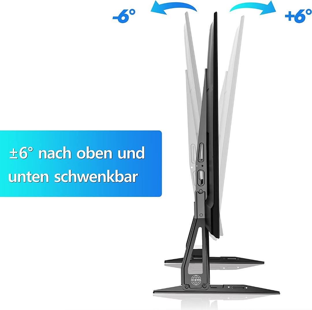 FITUEYES TV Stand Legs for 3255 Inch Universal TV Feet Table Top