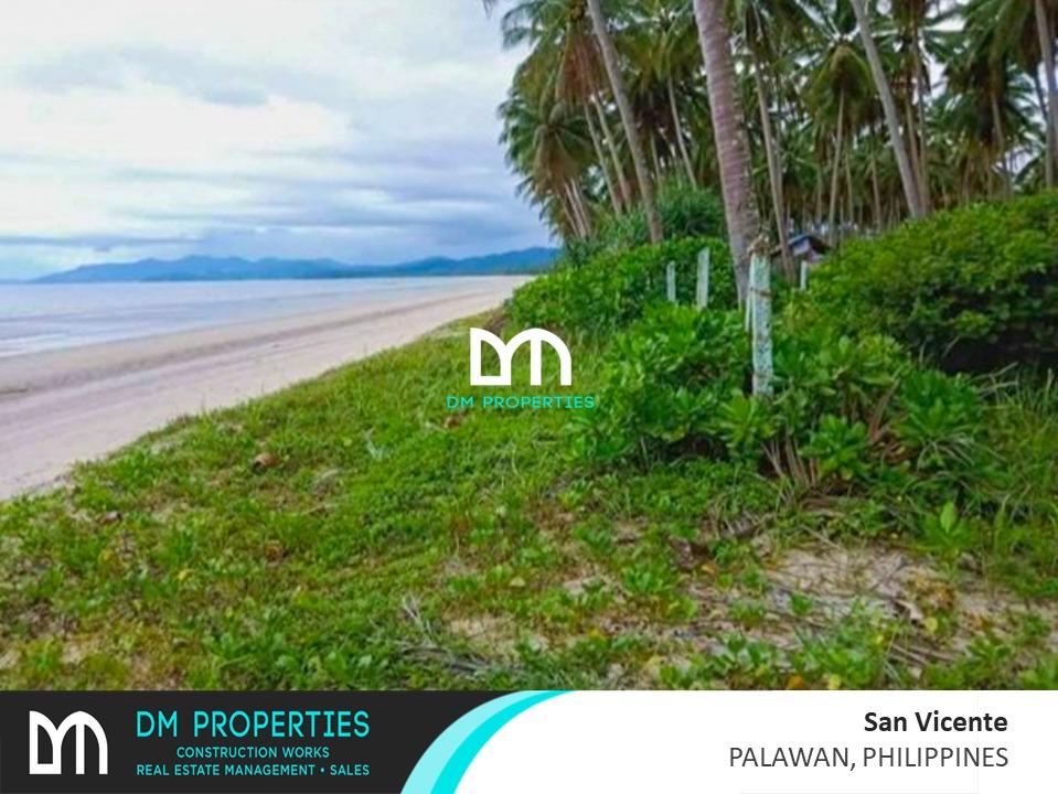 For Sale Long Beach in San Vicente, Palawan, Philippines, Property