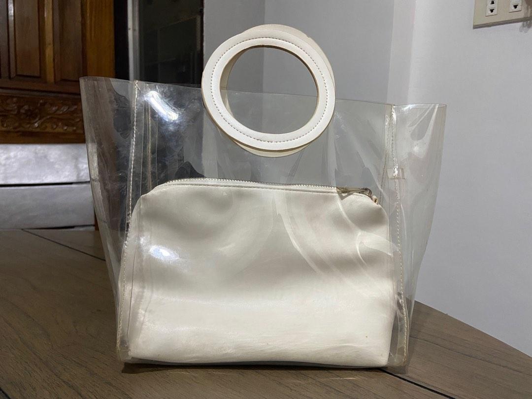 Forever 21 transparent bag top