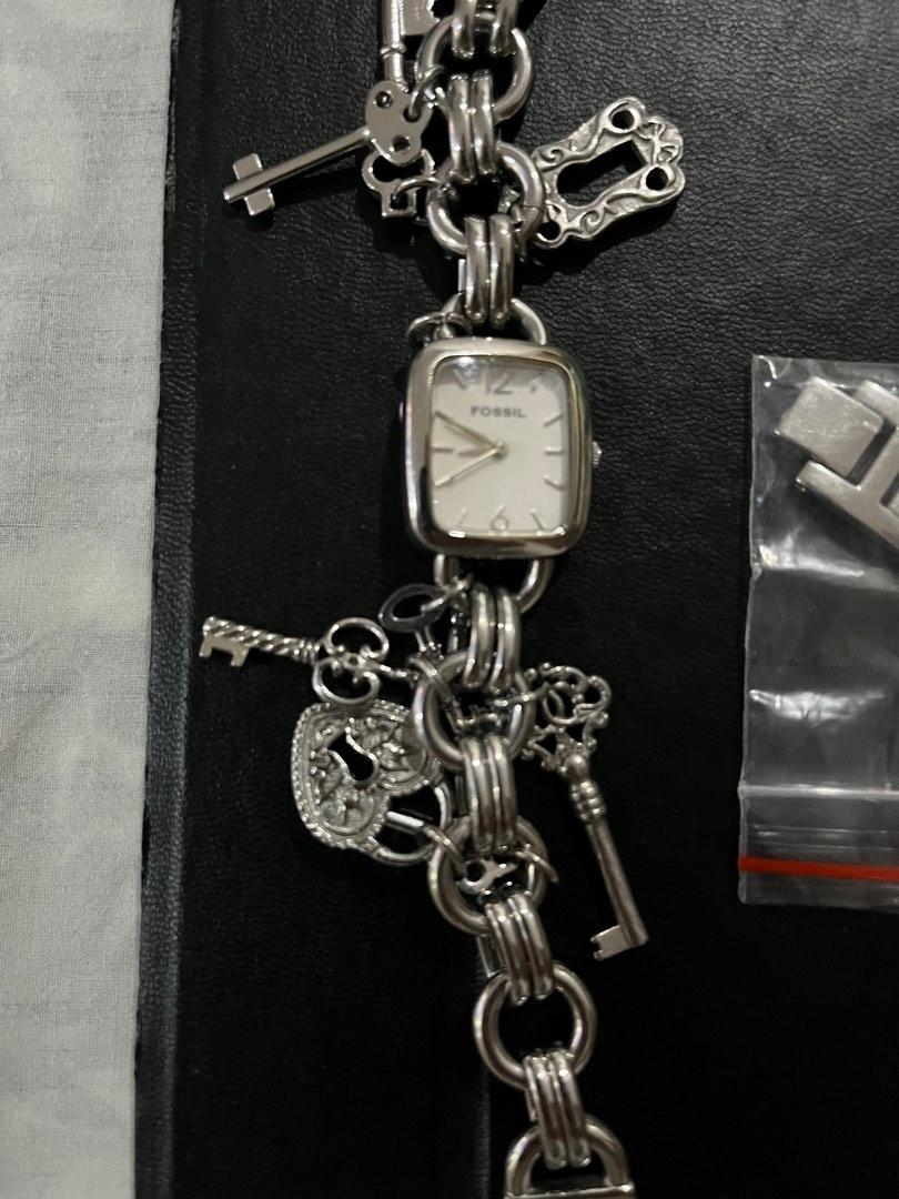 Fossil ES 1873 ladies bracelet watch, Women's Fashion, Watches