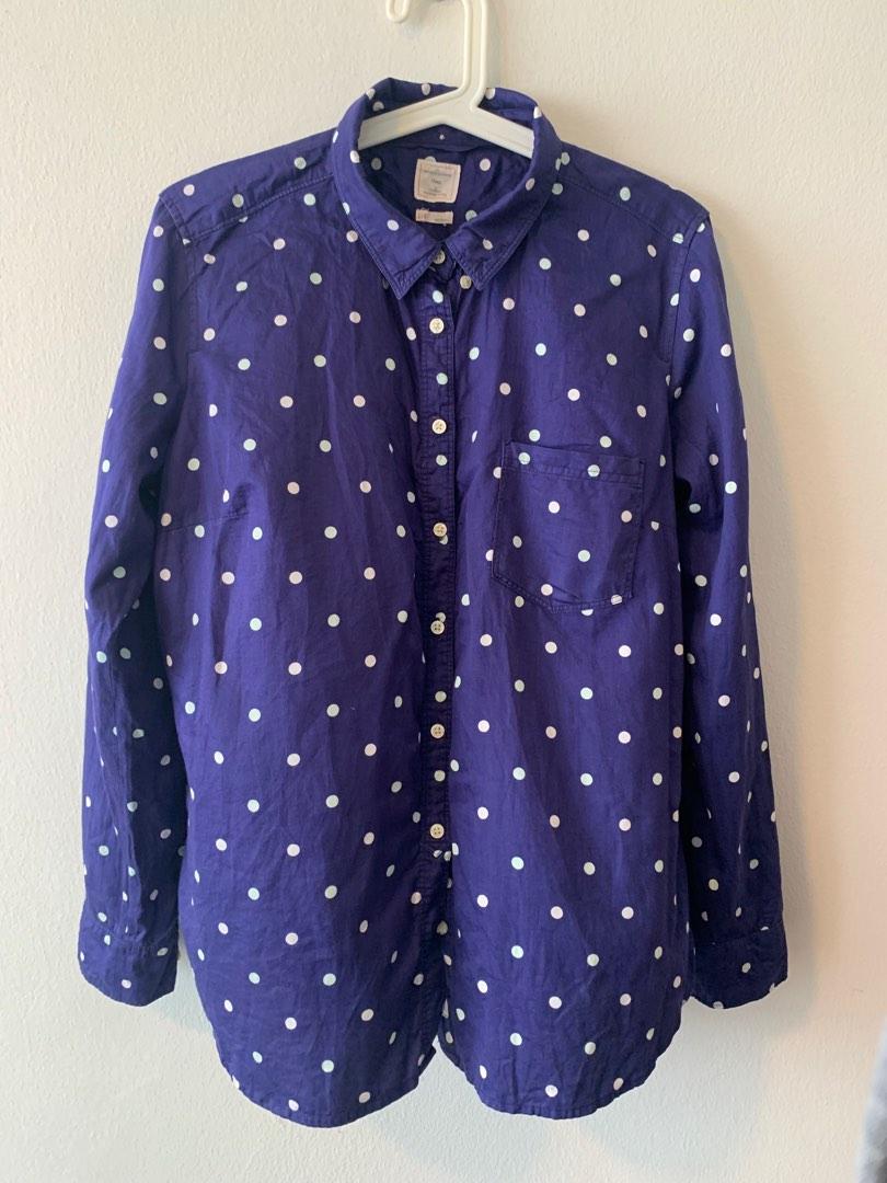 Gap polka dot shirt on sale