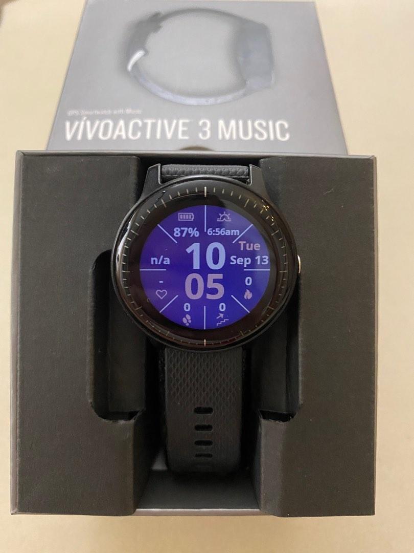 Garmin Vivo Music 3 Smart Watch Mobile Phones Gadgets Wearables Smart Watches on Carousell