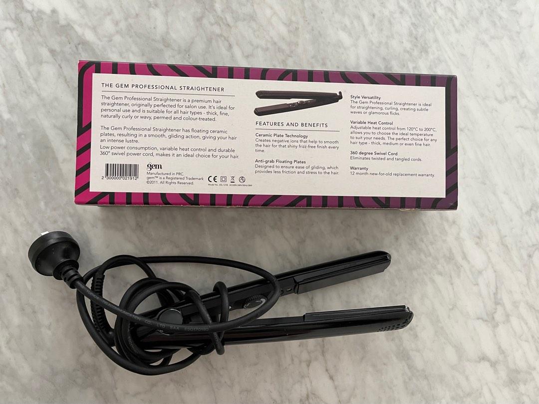 Professional gem straightener outlet