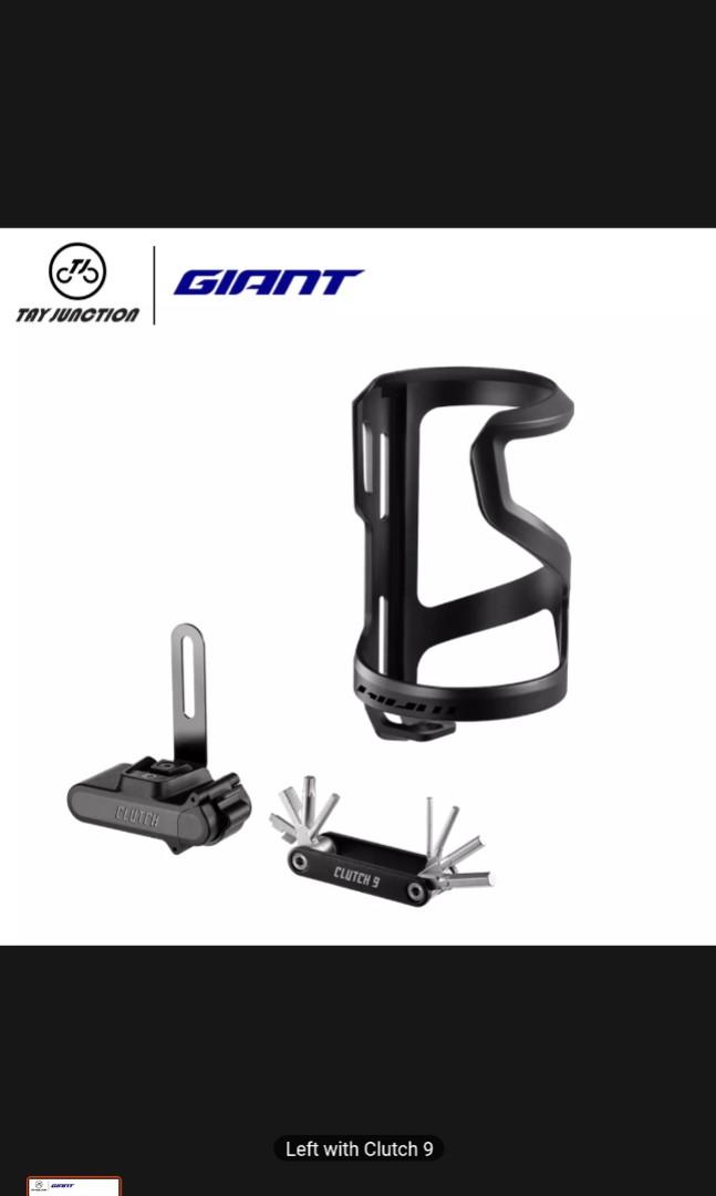 Porte-bidon Giant Airway Sport Sidepull R + Outil Clutch 9 - Neuf