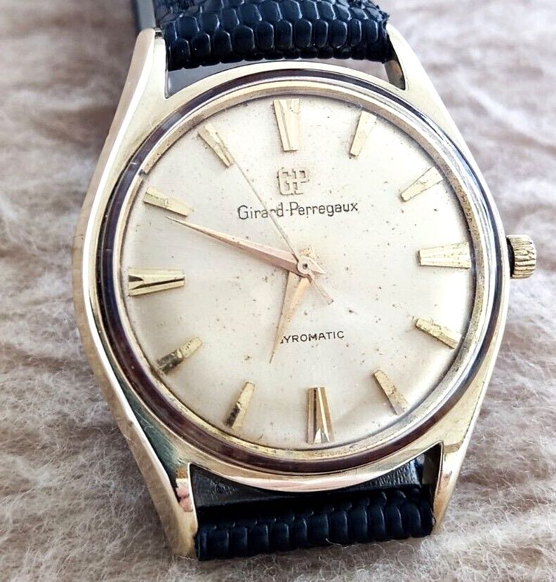 Vintage girard hot sale perregaux gyromatic 39