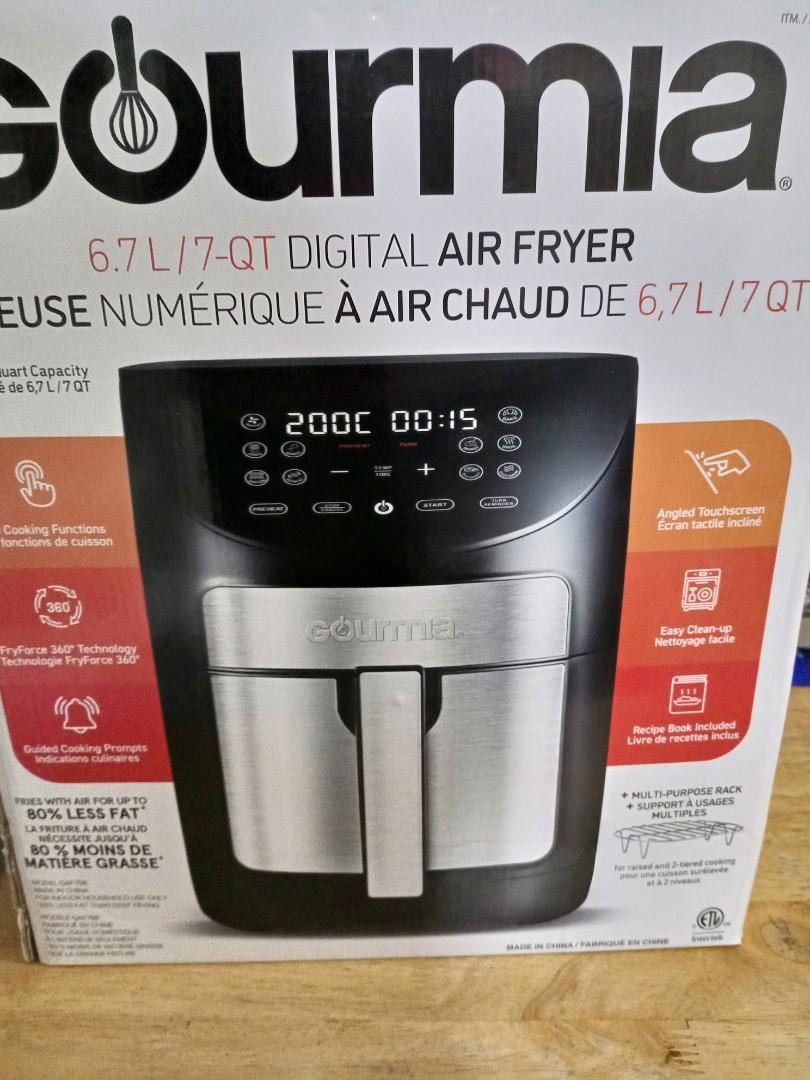 Gourmia Digital Air Fryer, TV & Home Appliances, Kitchen Appliances