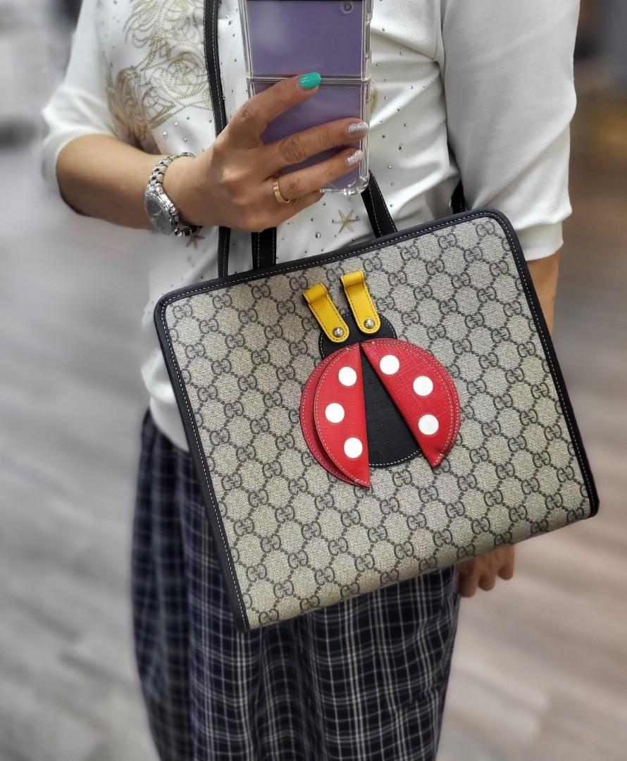 Gucci ladybug bag sales