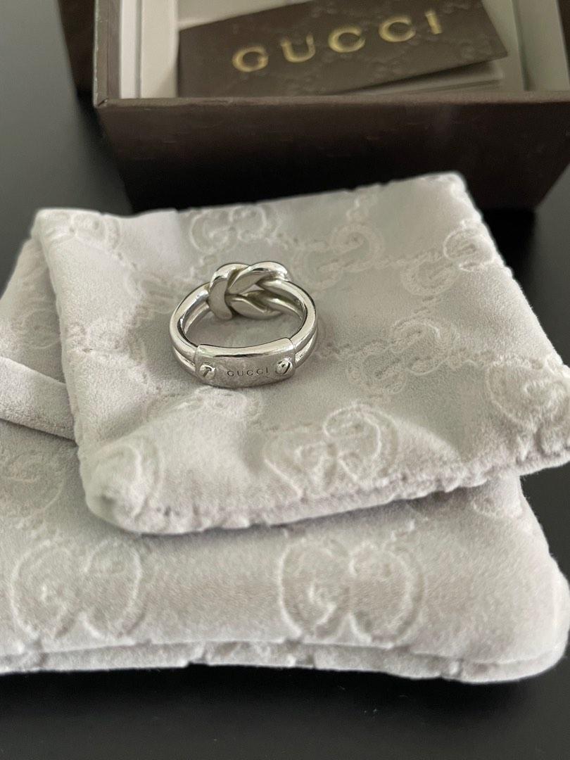 Gucci Grande Knot Ring Luxury Accessories on Carousell