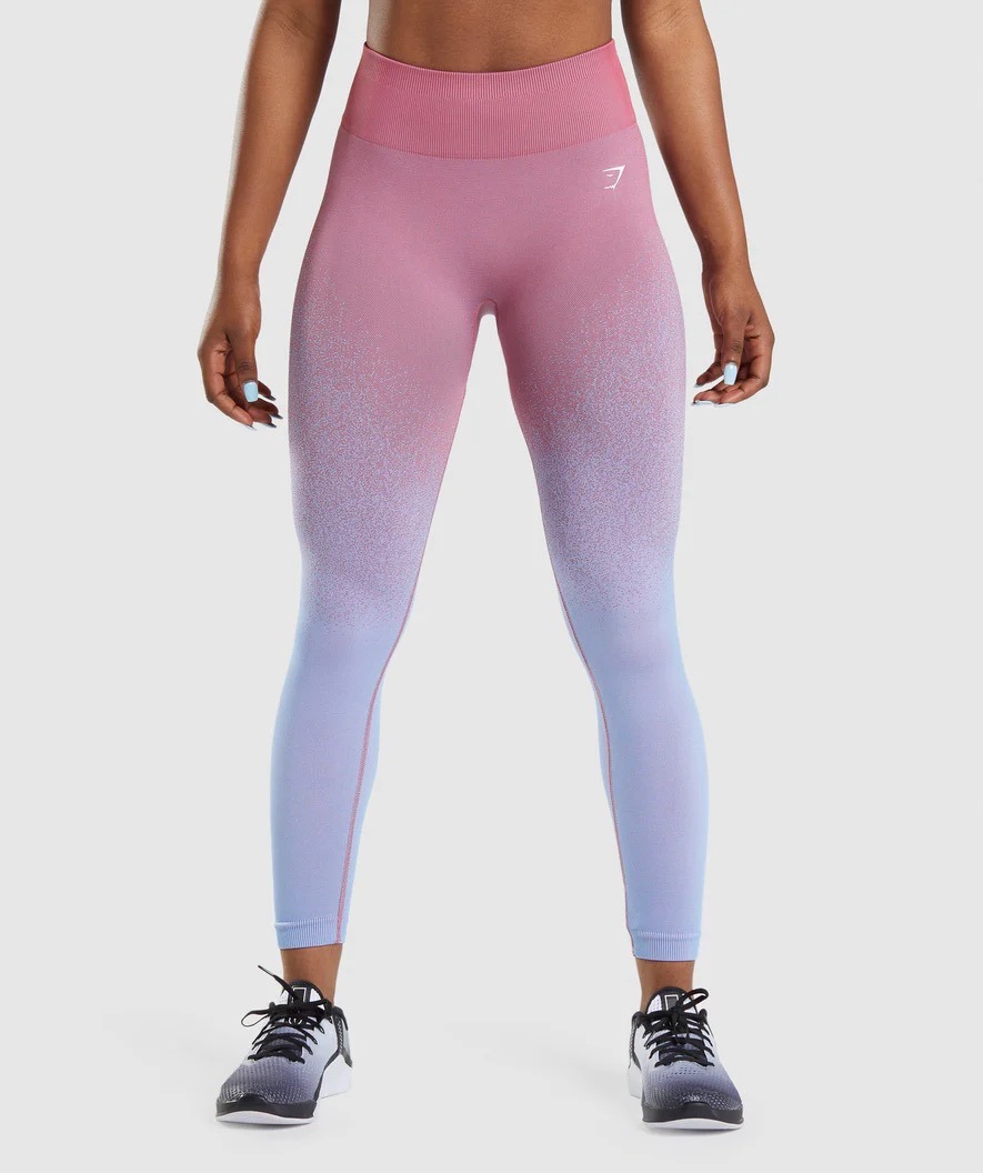 Gymshark ombre seamless leggings top