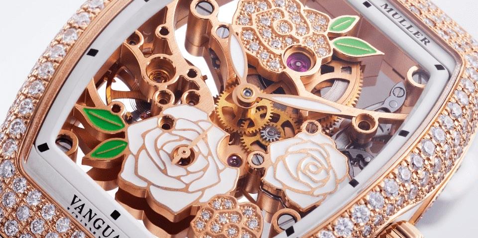 Franck muller vanguard hot sale skeleton price