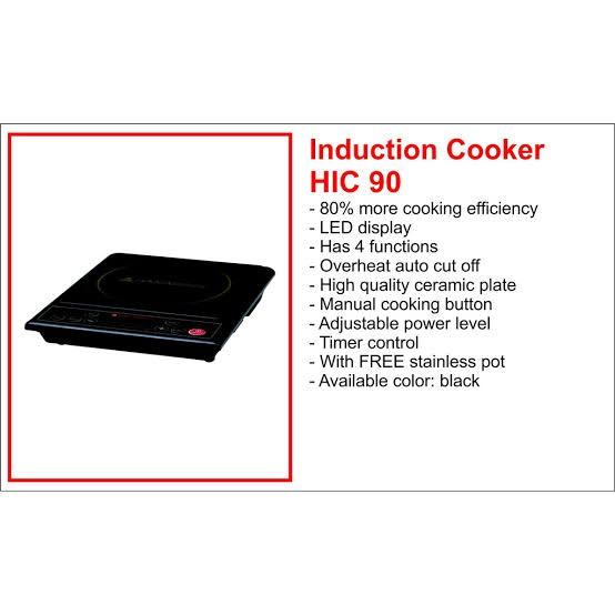 Hanabishi ceramic best sale cooker manual