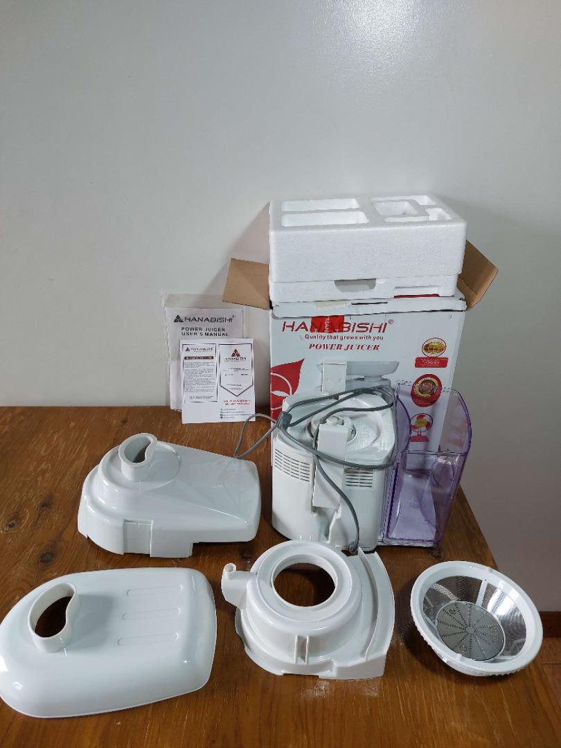 Hanabishi Power Juicer Extractor, TV & Home Appliances, Kitchen