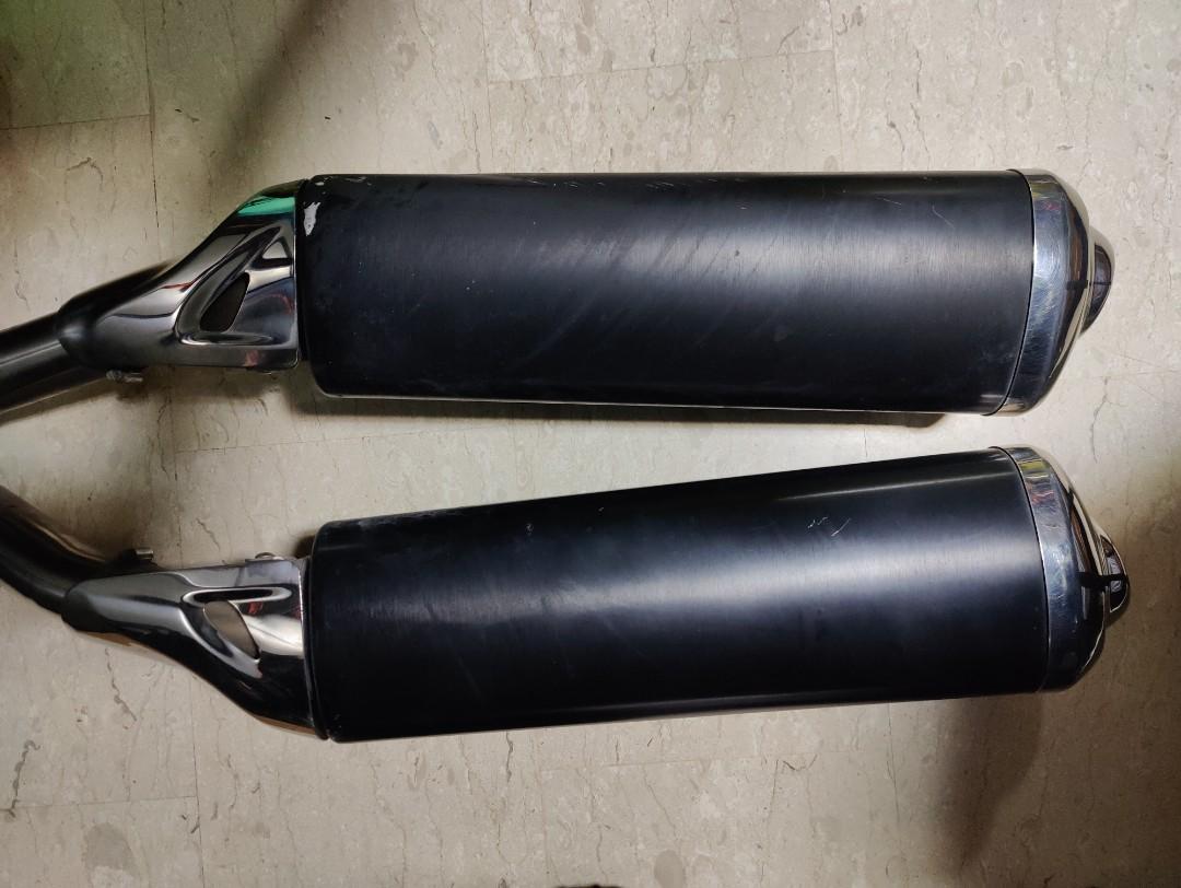 Hayabusa top stock exhaust