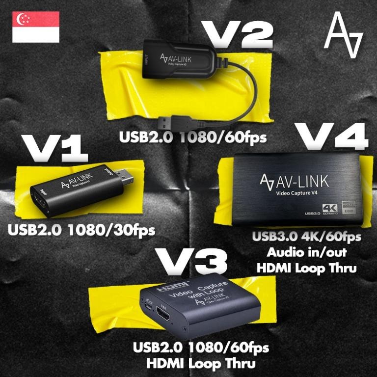HDMI Audio Video Capture Card to USB , USB2/3/30fps/60fps/ 4K.Demo ...