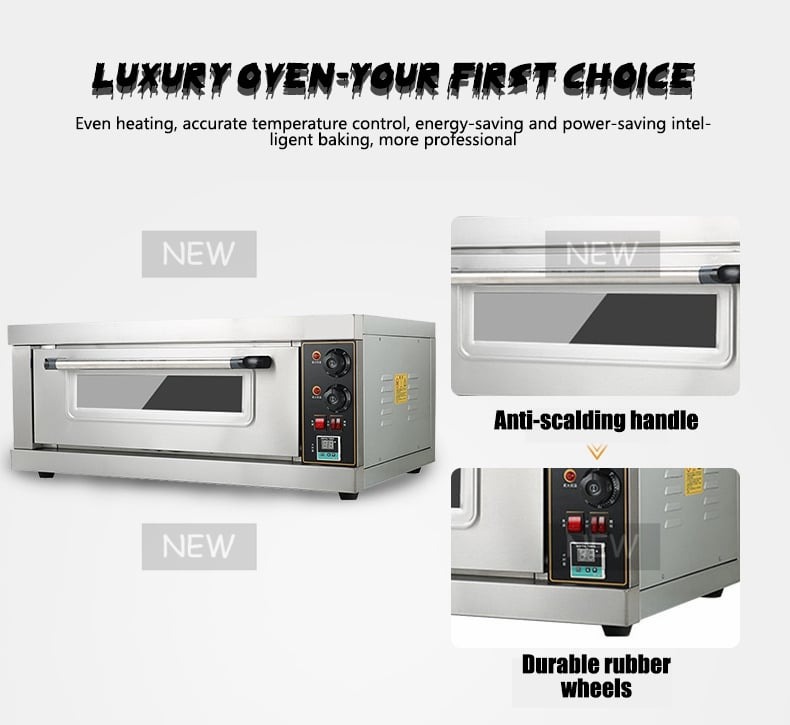 HEAVY DUTY Commercial electric oven, oneplate largecapacity