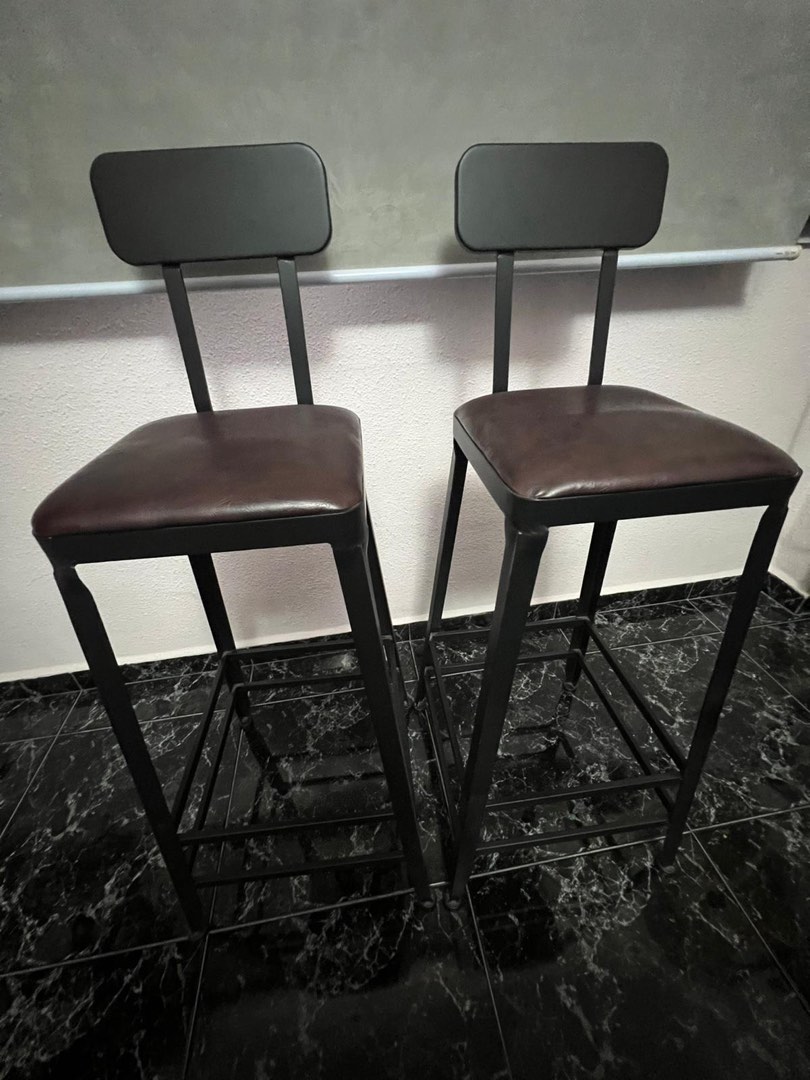 High Bar Chair Starbucks Style, Furniture & Home Living, Furniture