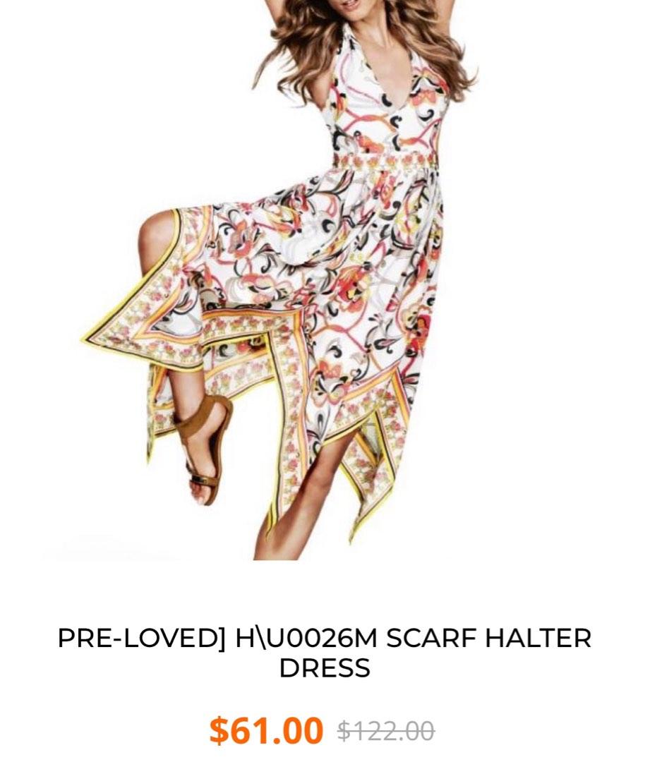 Hu0026M Scarf Dress size 38, Women's Fashion, Dresses u0026 Sets, Dresses on  Carousell