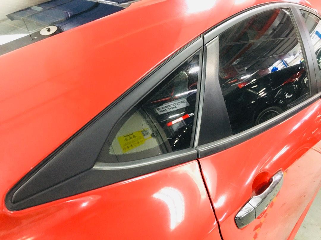 Honda civic window trim dechrome, Car Accessories, Accessories on Carousell