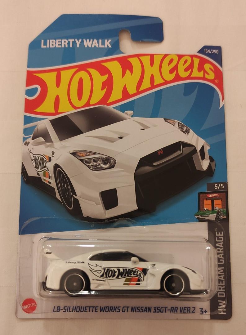 Hot Wheels LB-SILHOUETTE WORKS GT NISSAN 35GT-RR VER.2 WHITE