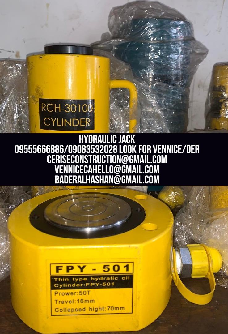 Hydraulic jack and Hollow split jack, Commercial & Industrial