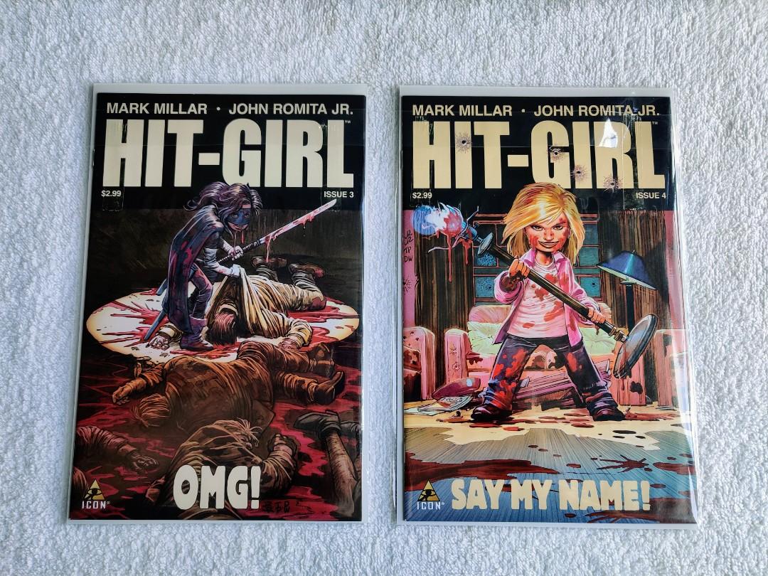 Icon Hit-Girl #1-5 (Category: Comics & Manga) located in Taguig. Submitted by sangchi21 (Listing ID 1184790058, Image 2). Description: Icon Hit-Girl #1-5 Like new In good condition Metro Manila only Payment Gcash or BDO bank deposit accepted. Delivery fee is shouldered by the buyer. Grab express or Lalamove for delivery courier. No return. No exchange..